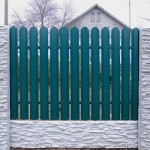 Металлический штакетник  Стикс